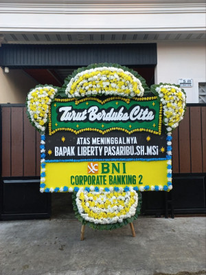 Papan Bunga Duka di Mandah
